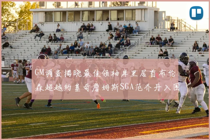 GM调查揭晓最佳领袖库里居首布伦森超越约基奇詹姆斯SGA范乔丹入围